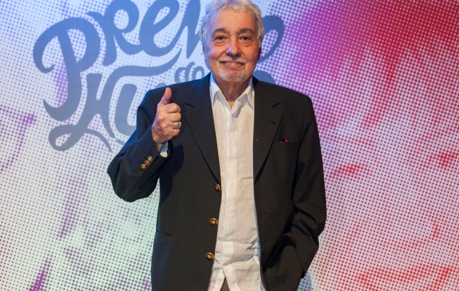 Pedro Paulo Rangel esteve presente no Prêmio do Humor