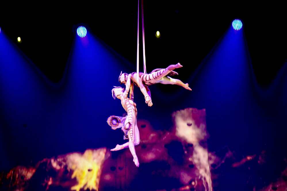Famosos aplaudem apresentação de Cirque du Soleil