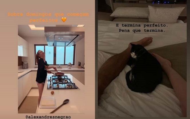 Publicação feita por Marina Ruy Barbosa em seu Instagram Stories