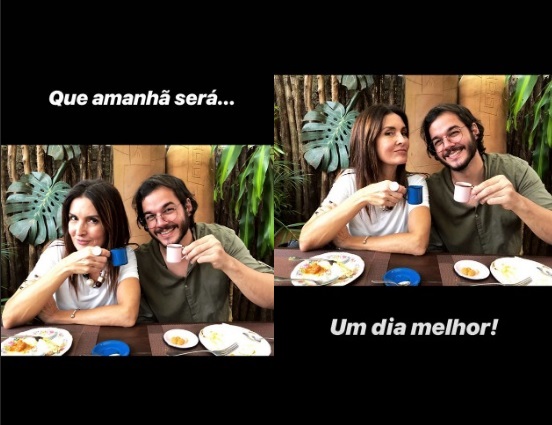 Túlio Gadelha e Fatima Bernardes