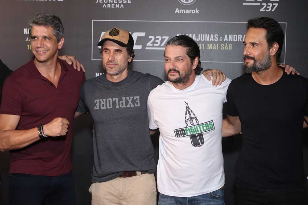 Marcio Garcia, Eriberto Leão, Rodrigo Santoro e Marcelo Serrado