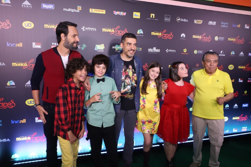 Turma da Mônica Laços conta com famosos em pré-estreia