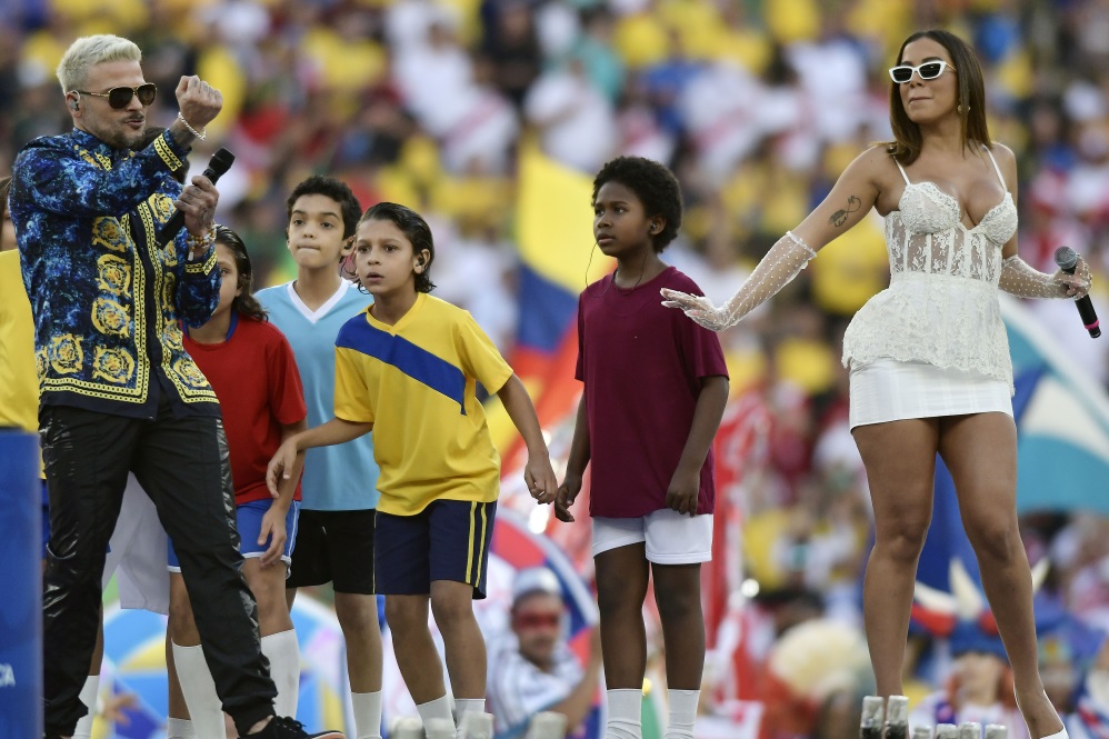 Fotos de Anitta no encerramento da Copa América