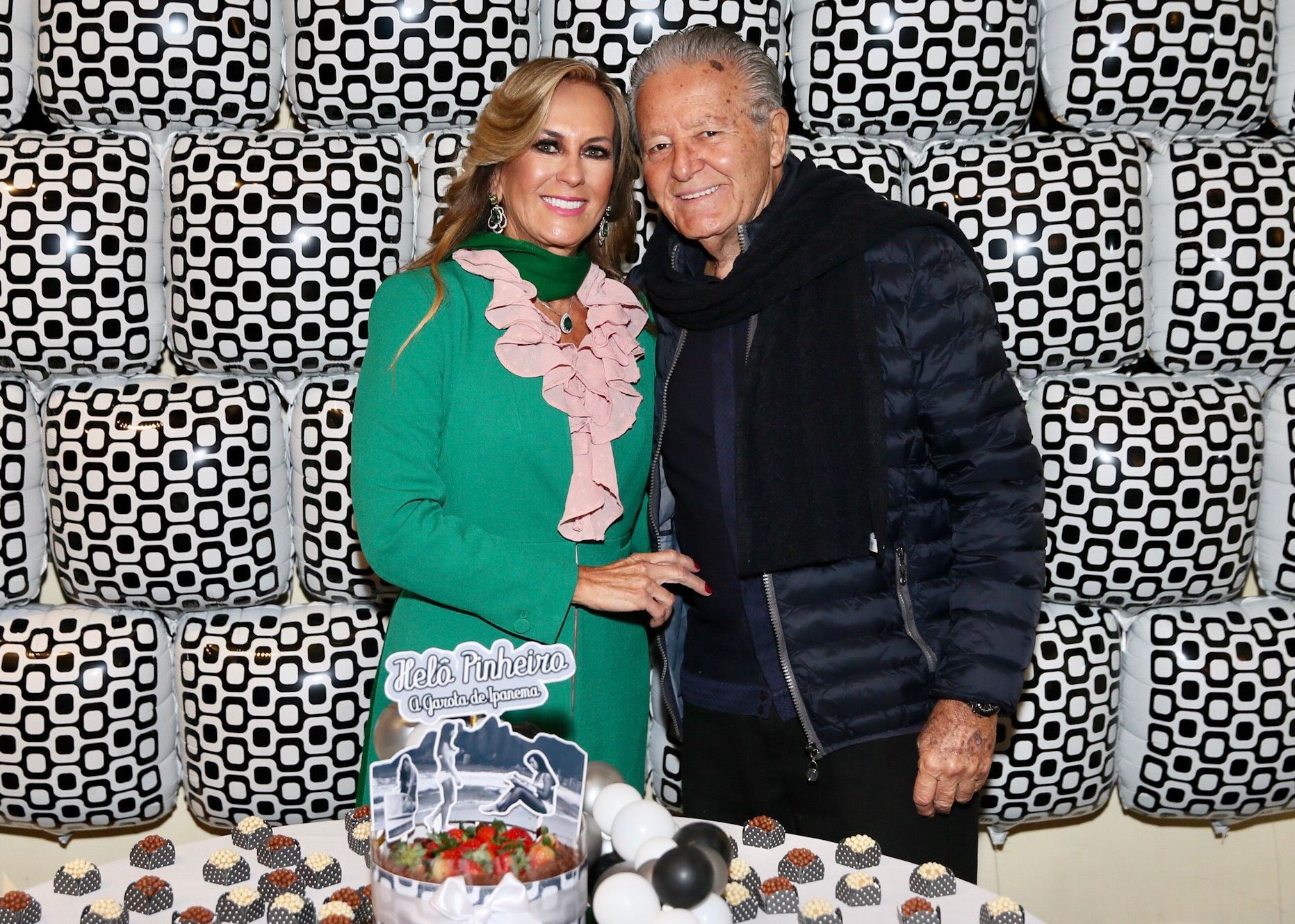 Helô Pinheiro e o marido, Fernando Pinheiro