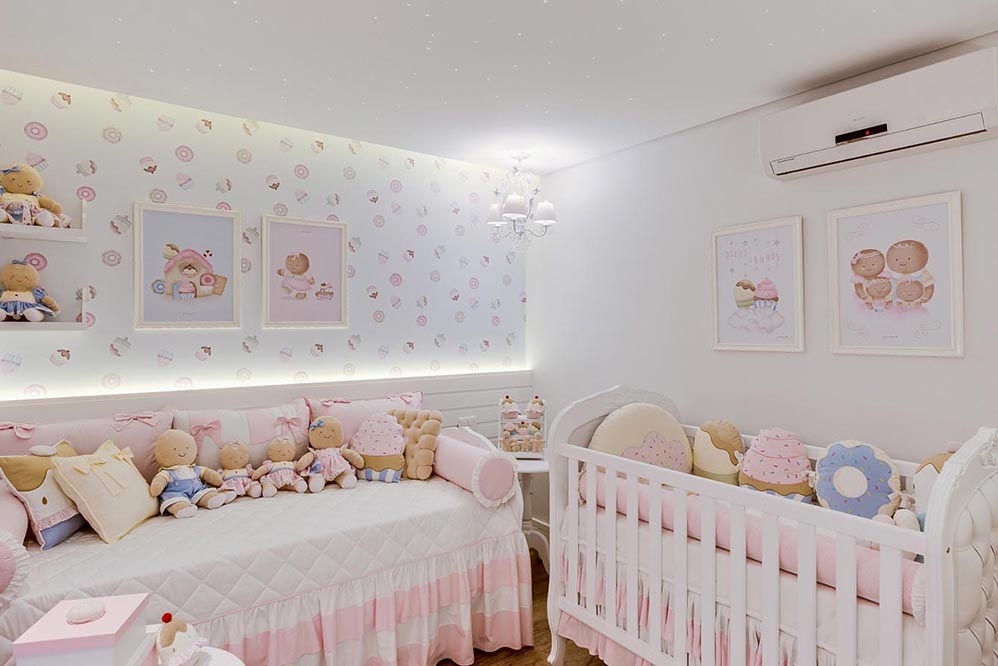 Veja fotos do quarto da Manuella, filha de Tici Pinheiro e César Tralli