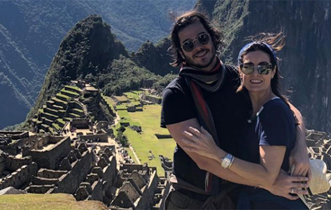 Veja as fotos das férias de Fátima Bernardes e Túlio Gadelha no Peru