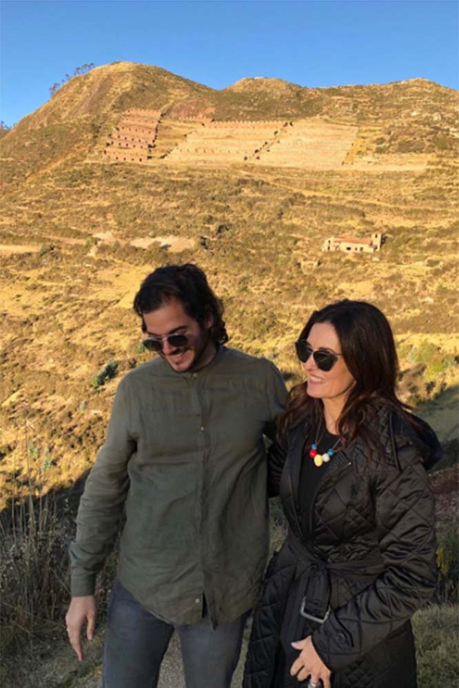 Veja as fotos das férias de Fátima Bernardes e Túlio Gadelha no Peru