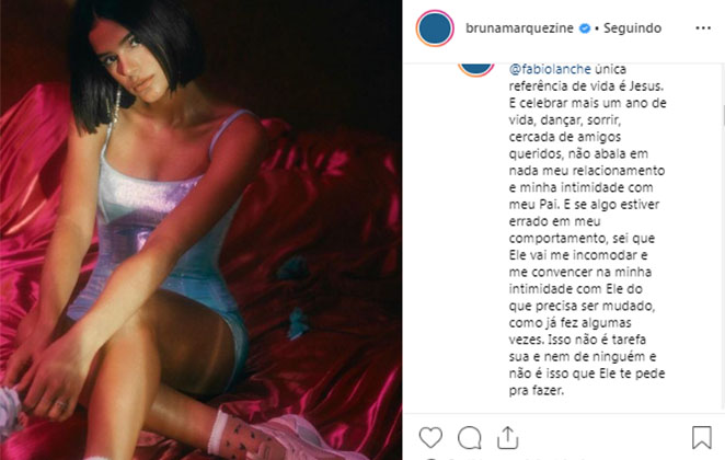 Bruna Marquezine rebate crítica após aniversário em boate