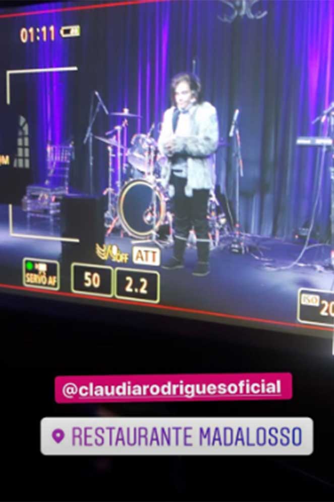 Claudia Rodrigues retorna aos palcos após seis anos