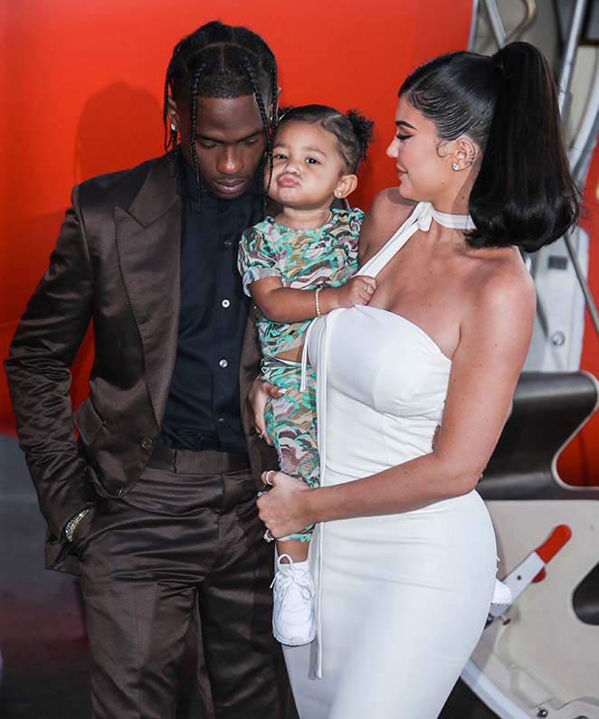 Kylie Jenner, Travis Scott e Stormi