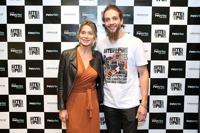 Leticia Spiller e Pablo Vares