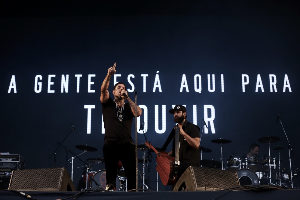 Rock in Rio: Detonautas faz show contra a depressão