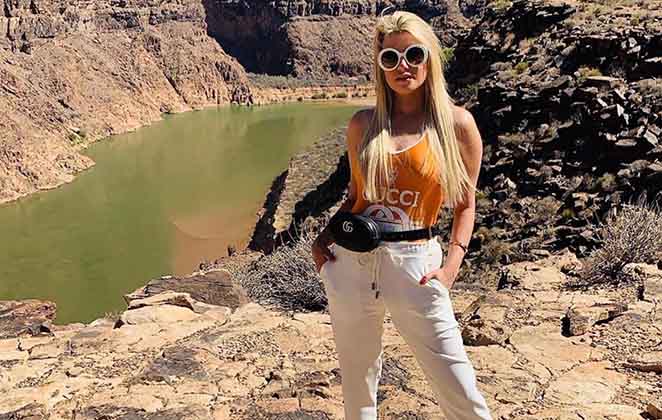 Ana Laura Clemente, rainha do Caldas Country, diva no Grand Canyon