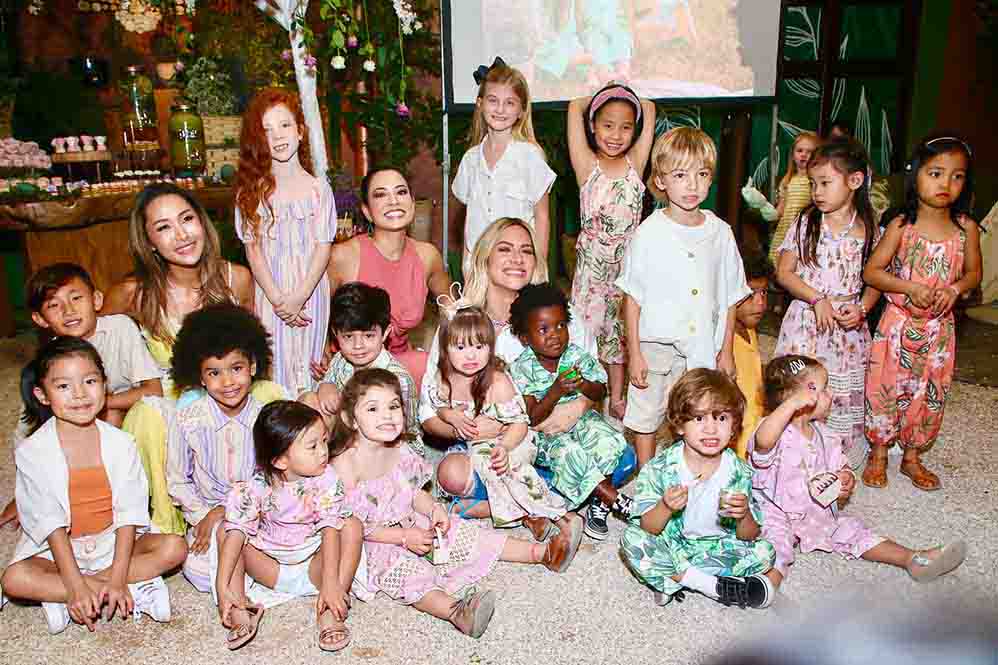 Giovanna Ewbank lança marca de roupas infantis
