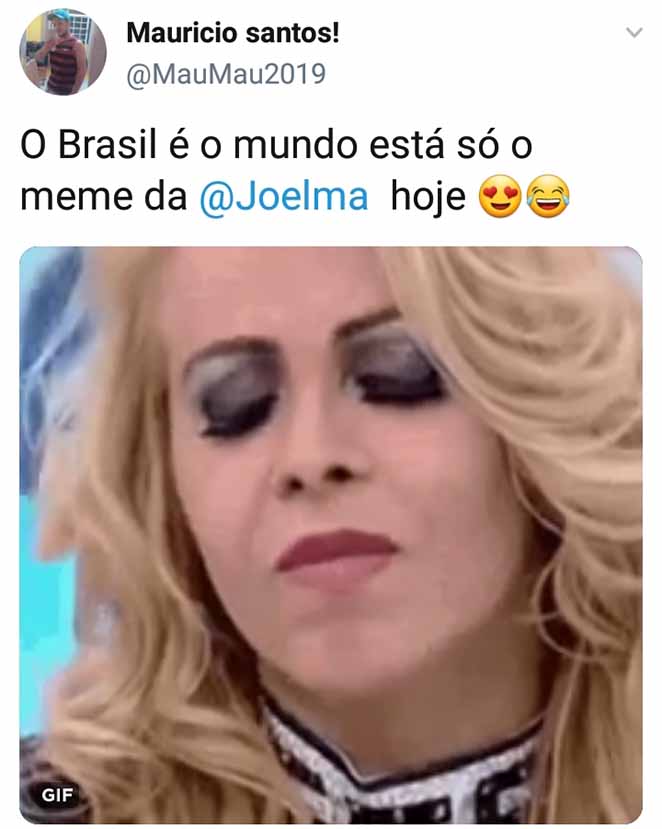 Meme da cantora Joelma vira assunto internacional