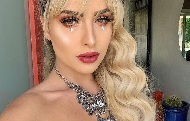 Make de Jessica Cardoso para o Rock in Rio 2019