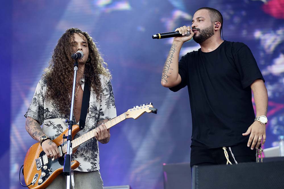 Vitão e Projota também agitaram o público no Rock in Rio