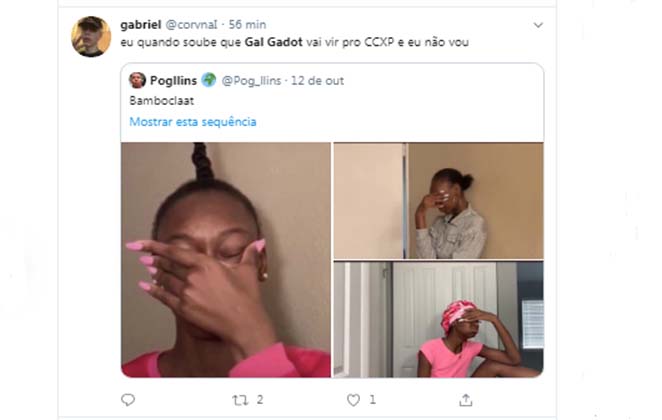 Os internautas ficaram eufóricos com o anúncio de Gal Gadot no Brasil