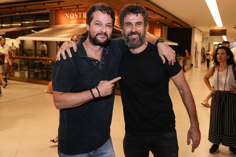 Marcelo Serrado e Eriberto Leão