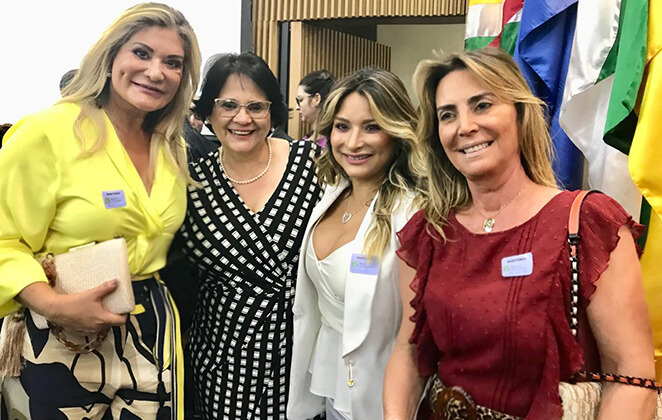 Marta Lívia Suplicy, Damares Alves, Mônica Aguirre e Ana Cláudia Cotait