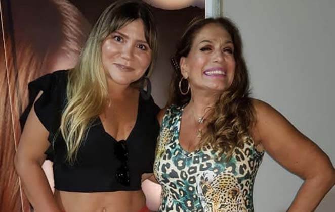 Susana Vieira e Monique de Carvalho