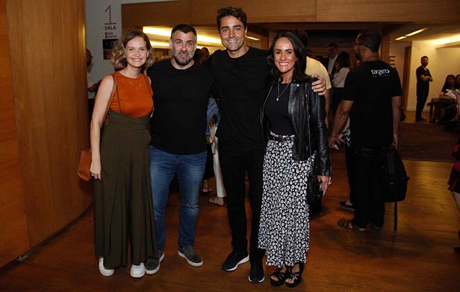 Fernanda Rodrigues, Raoni Carneiro, Ricardo Pereira e Francisca Pinto