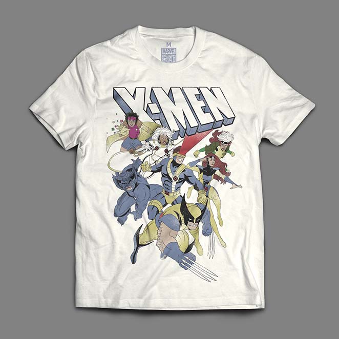 Camiseta X-Men (Preço sob consulta)