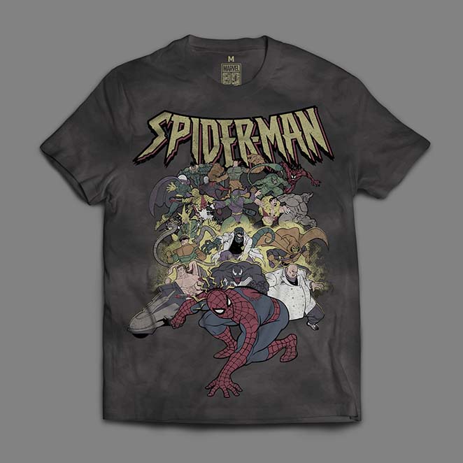 Camiseta Spider Man (Preço sob consulta)
