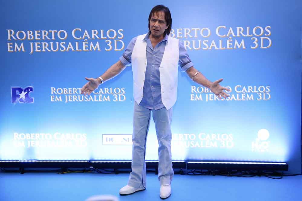 Roberto Carlos em Jerusalém 3D chega aos cinemas
