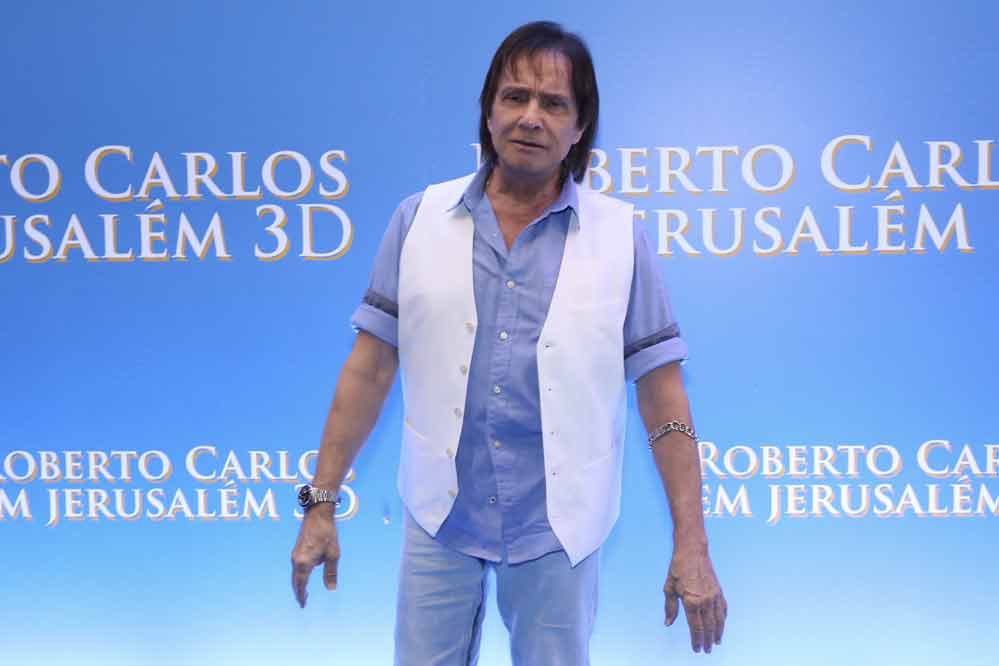 Roberto Carlos em Jerusalém 3D chega aos cinemas