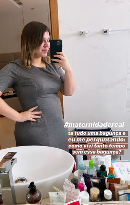 Marília Mendonça revela seu físico após o parto