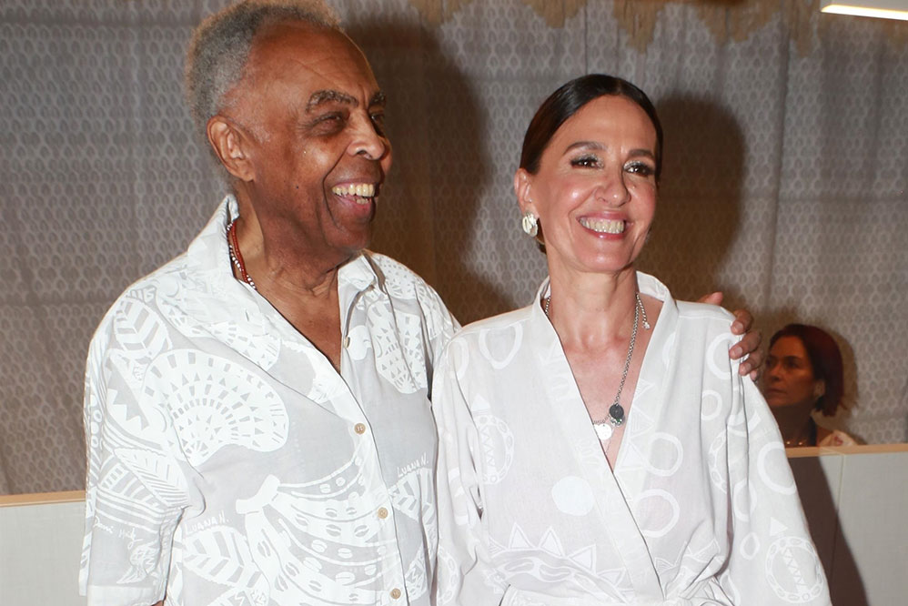  Carnaval 2020: Gilberto Gil e Flora trocam beijos no Expresso 2222