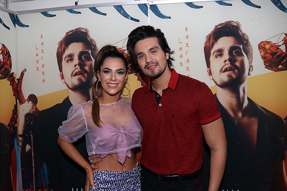 Luan Santana e Jade Magalhães