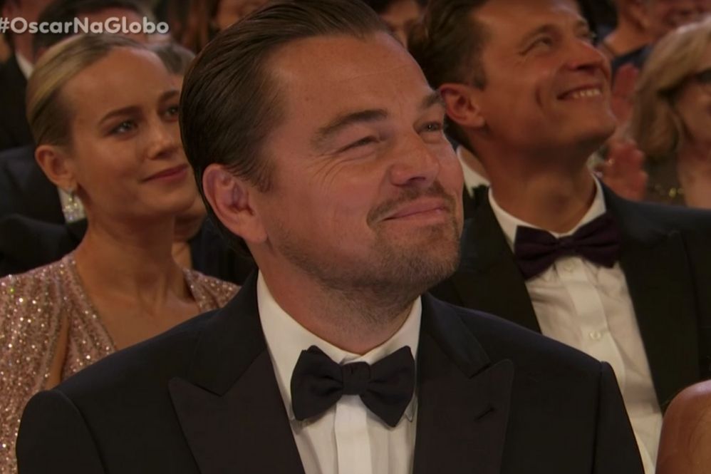 Leonardo DiCaprio estava na plateia