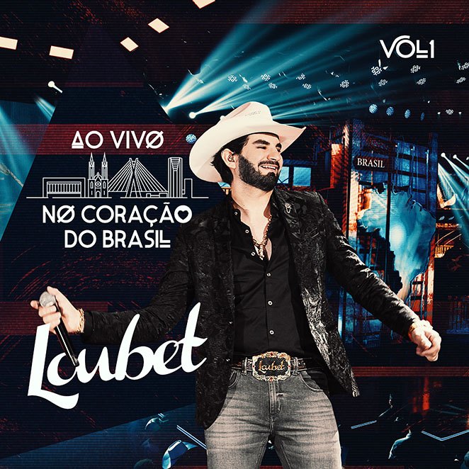 Capa do primeiro volume do DVD Ao Vivo no Coração do Brasil