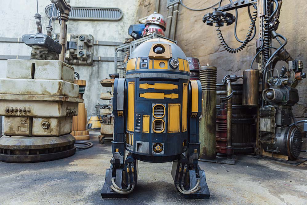 Um R2-D2 levemente modificado