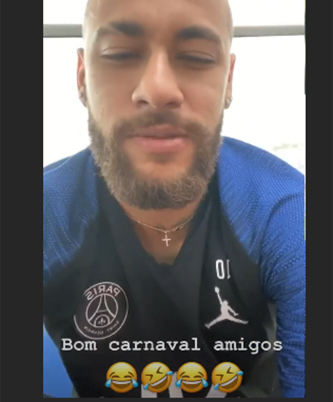 Carnaval 2020: Neymar avisa que não vai 'brotar no bailão'