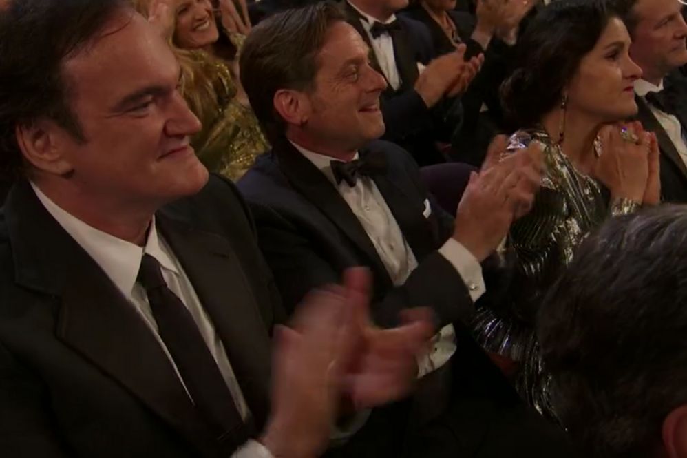 Quentin Tarantino aplaudiu Brad Pitt