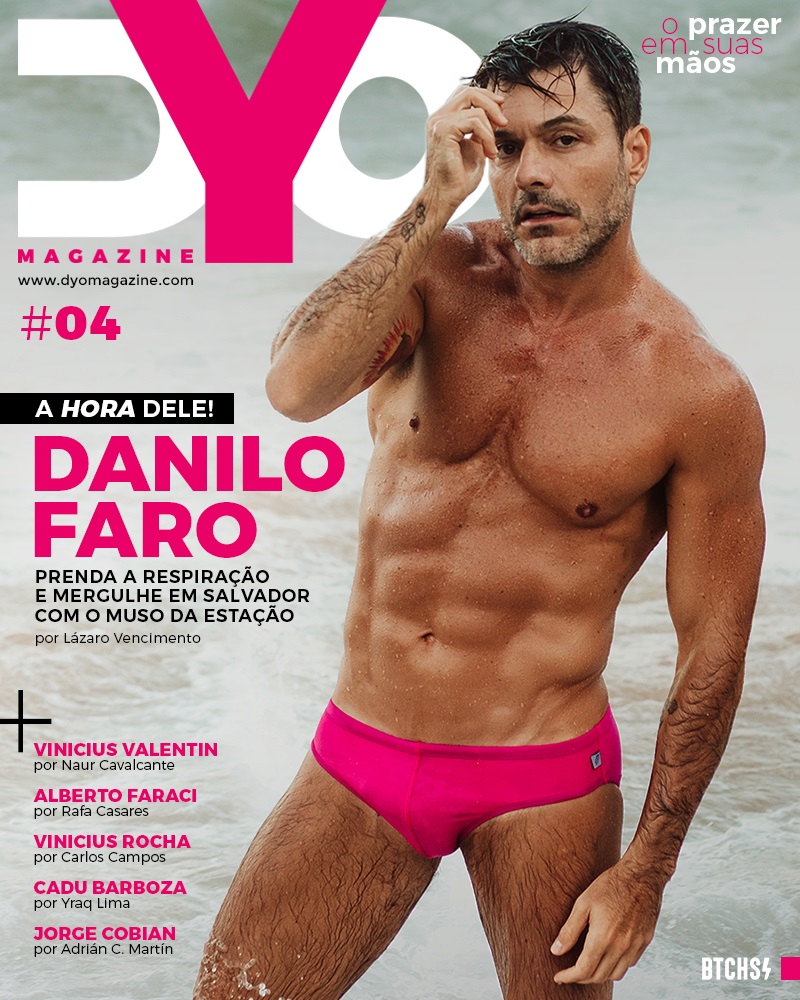 Danilo Faro posa para revista