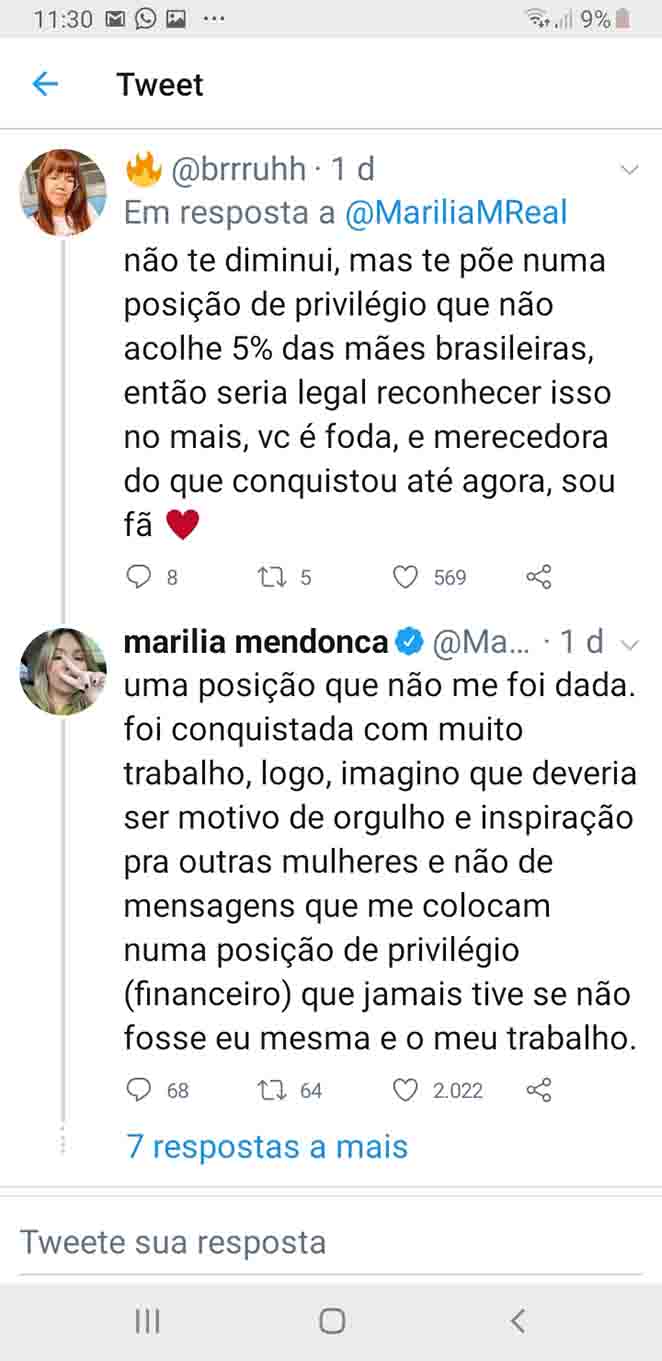 Post Marília Mendonça