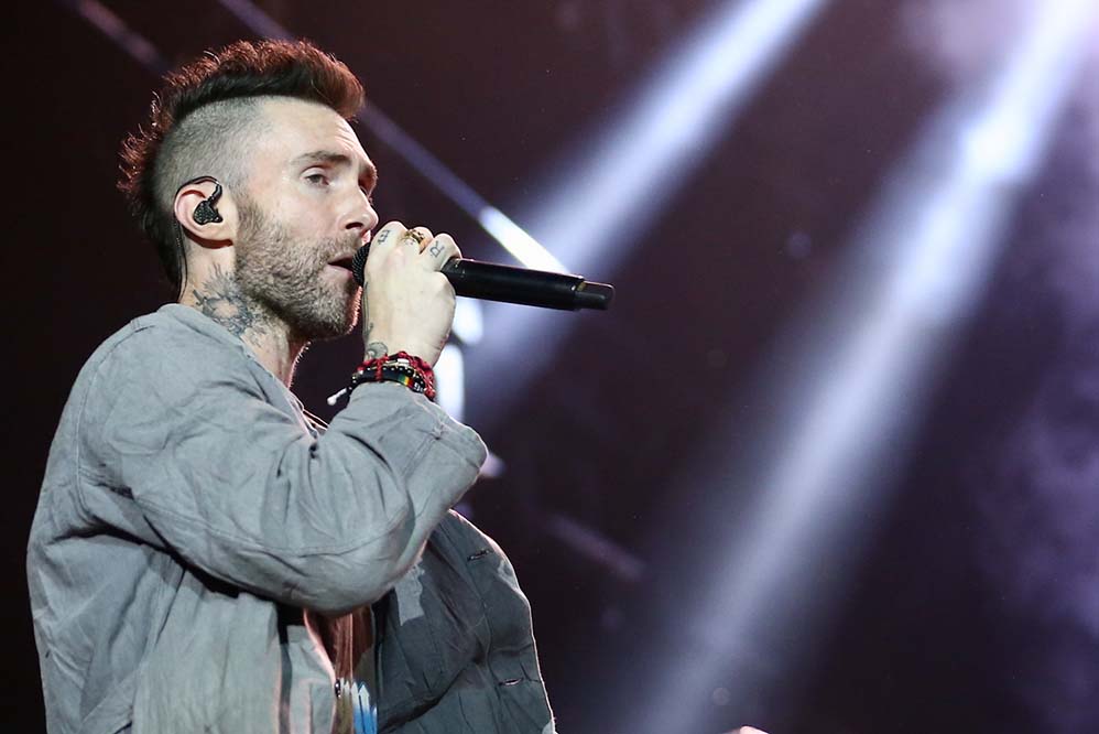 Maroon 5 abriu a turnê brasileira em São Paulo no último domingo (1)