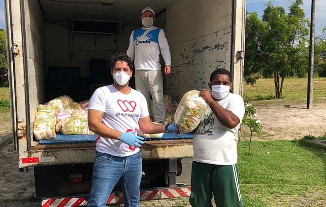 A campanha Amigos do W Solidário, que o artista lançou para arrecadar insumos, dinheiro e alimentos para ajudar quem mais precisa durante essa quarentena 