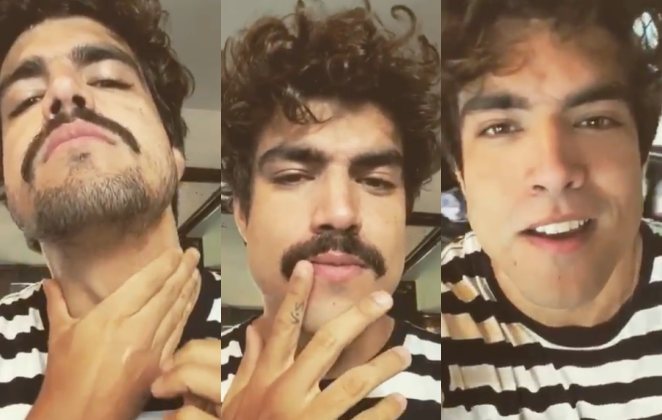 Caio Castro muda visual e surpreende fãs no Instagram