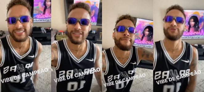 Neymar comemora vitória com música da Ludmilla