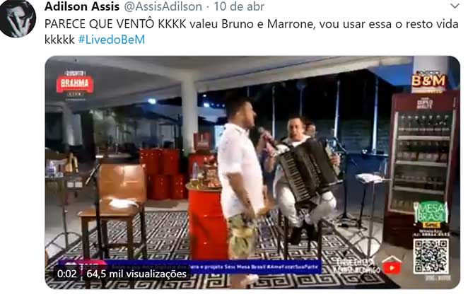 Live de Bruno e Marrone 