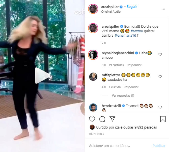 Letícia Spiller relembra icônico vídeo que tornou-se meme