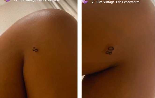 Novas tatuagens de Anitta