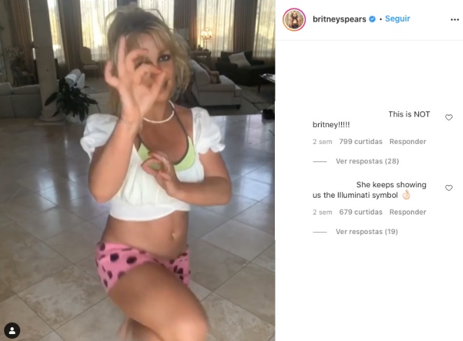 Web especula motivo por trás de postagens 'estranhas' de Britney Spears