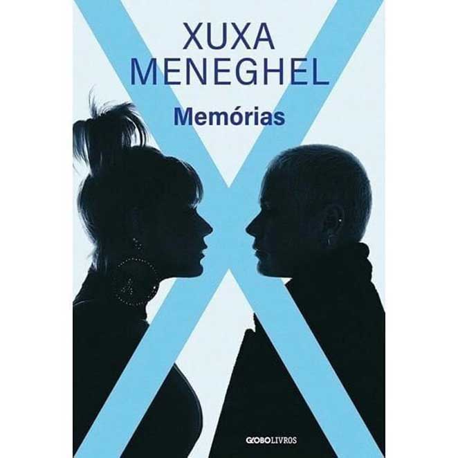 Capa do livro Memórias, de Xuxa Meneghel