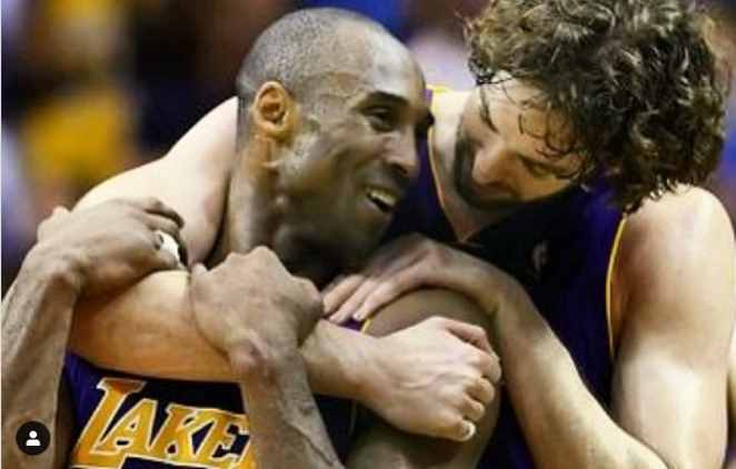 Pau Gasol era um dos melhores amigos de Kobe Bryant 